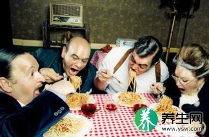 进食过快